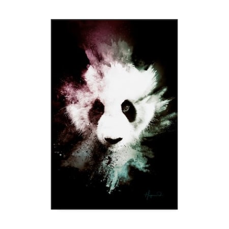 Philippe Hugonnard 'Wild Explosion Collection - The Panda' Canvas Art,12x19